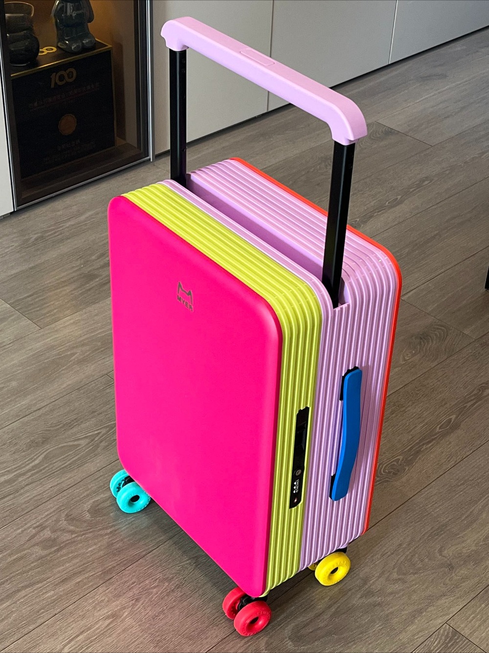 Spinner Wheel Rolling Suitcase 20 Inch - Valise de voyage tendance 20