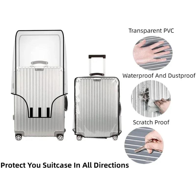 Nouveau Housse de protection t - Luggage Protective Cover Transparent avis et prix