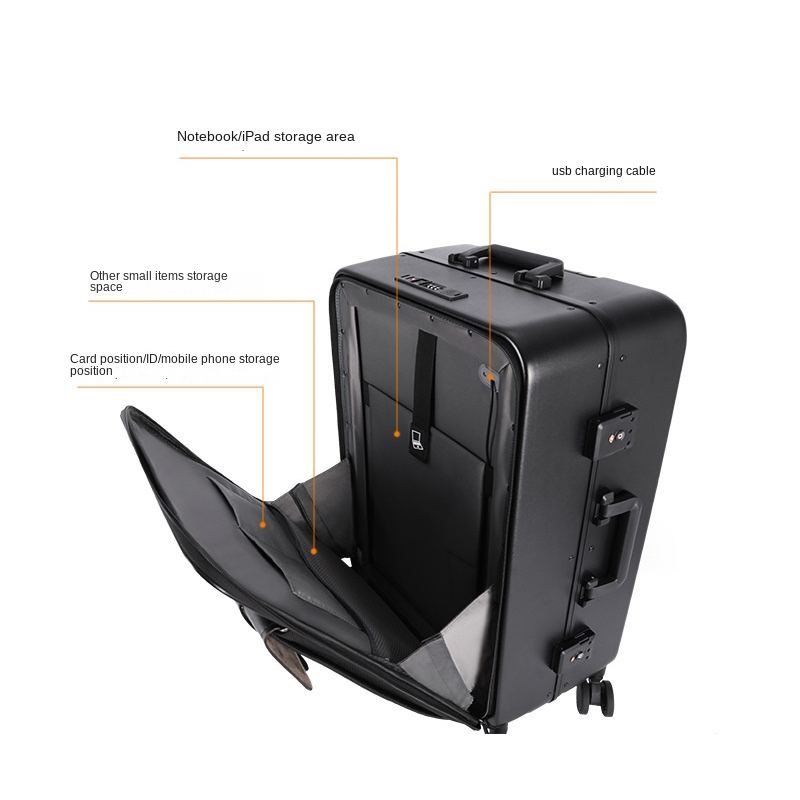 Valise d'affaires pour ordinat - Aluminum Frame Carry On Luggage avis et prix