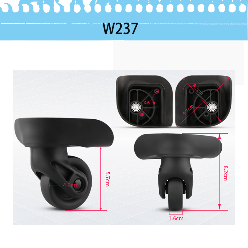 Convient aux valises American  - Silent Replacement Luggage Wheels avis et prix